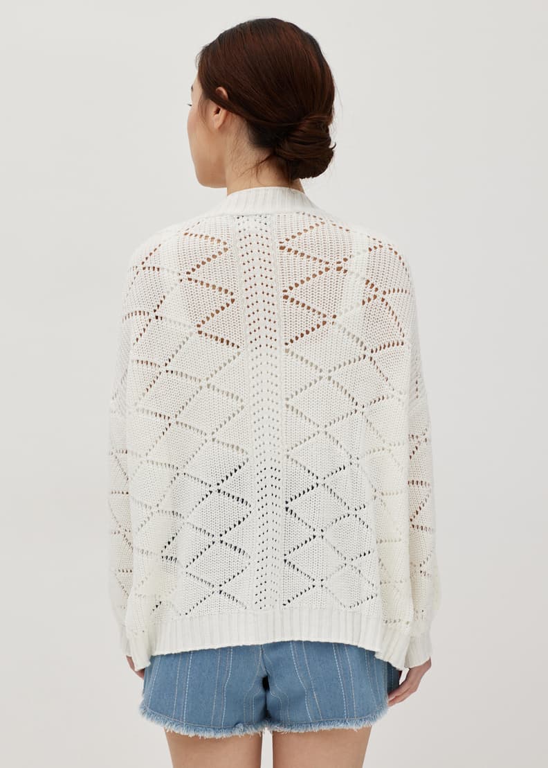 Puff cardigan best sale