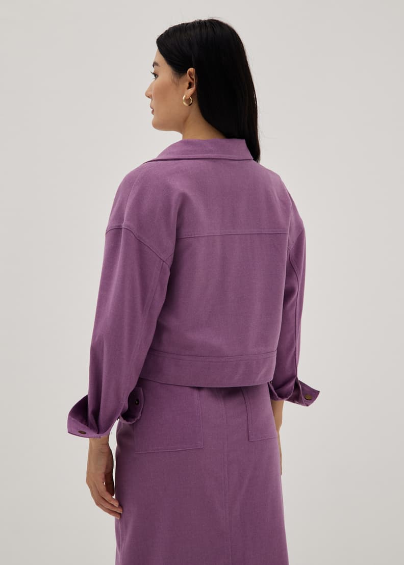 Mauve utility hotsell jacket