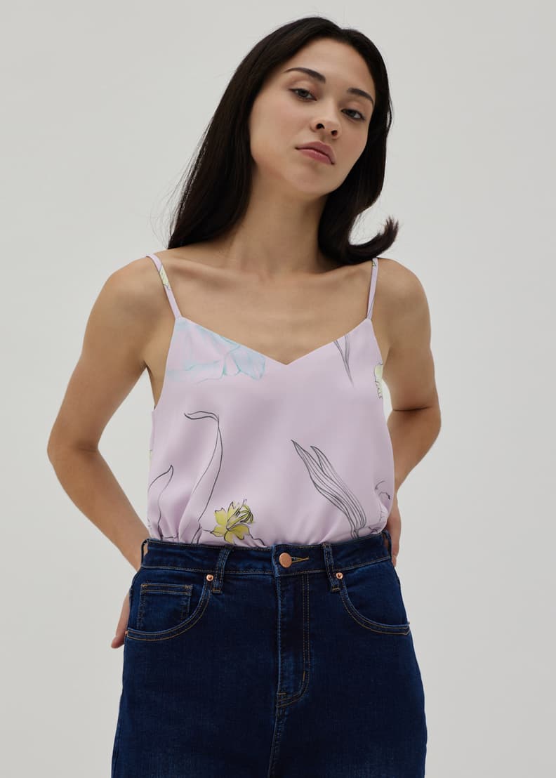 Buy Britta Sweetheart Camisole in Gentle Awakening @ Love, Bonito Singapore  | Shop Women's Fashion Online | Love, Bonito SG