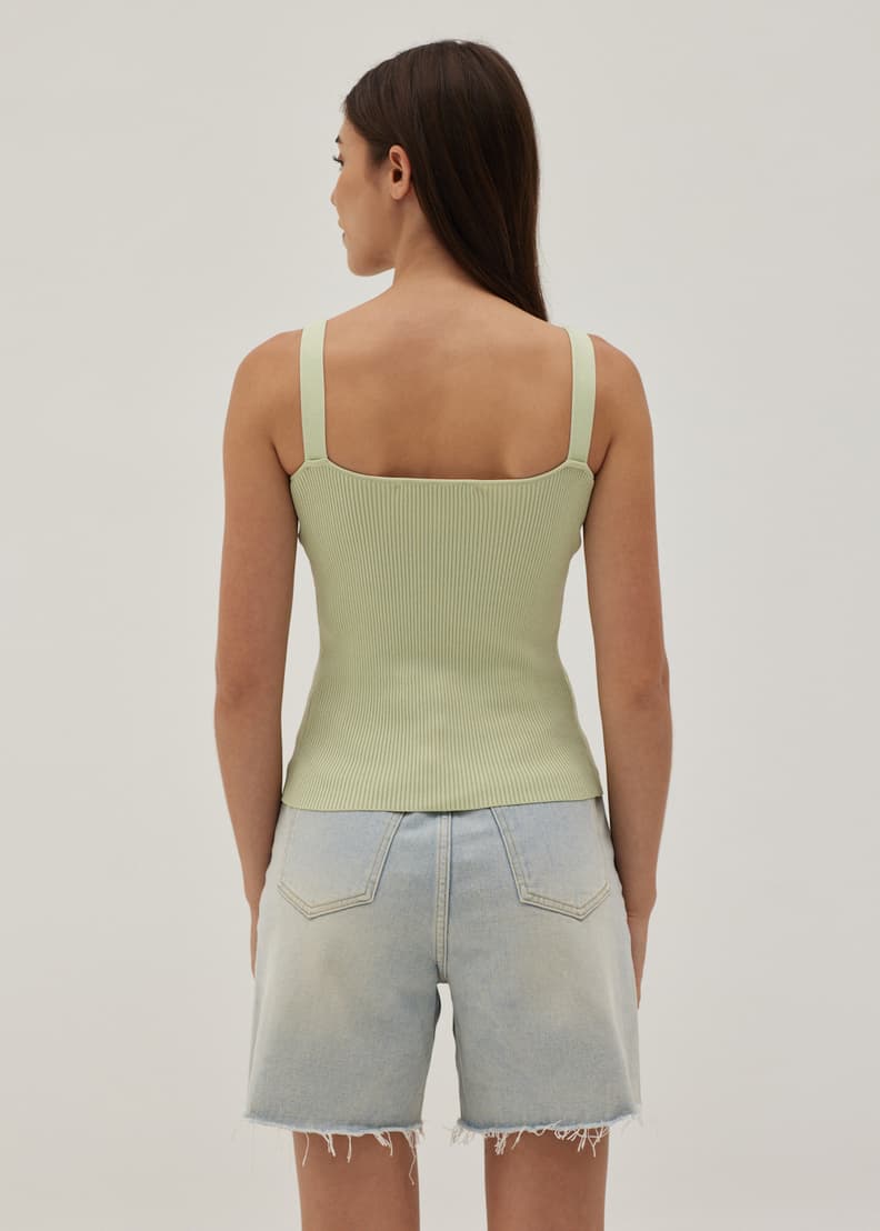 Josilyn Knit Bustier Top | Love, Bonito US