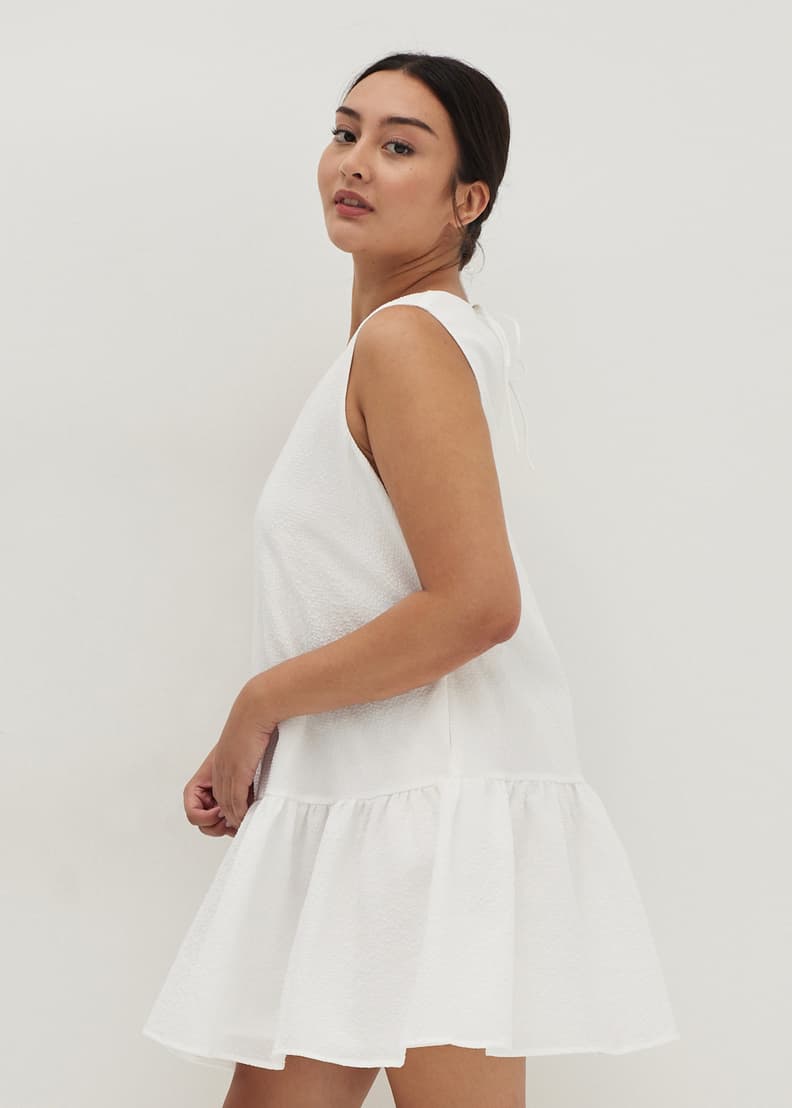 Drop waist new arrivals ruffle dress