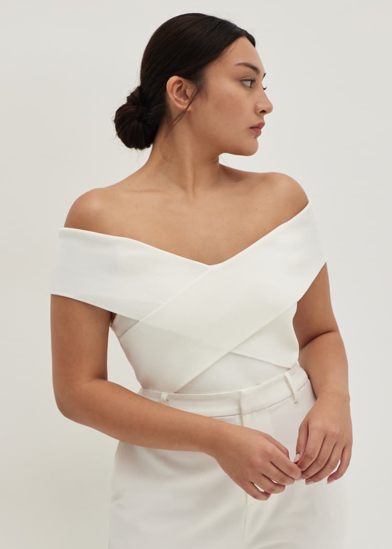 Margaux Off Shoulder Knit Top | Love, Bonito US Margaux Off Shoulder Knit Top | Love, Bonito US