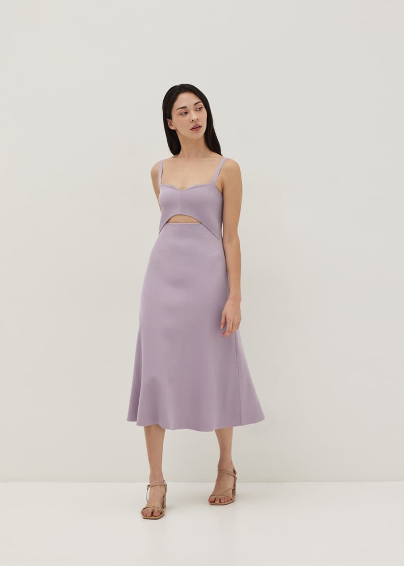 Buy Oceane Cut Out Knit Dress @ Love, Bonito Singapore | Shop Women's  Fashion Online | Love, Bonito SG