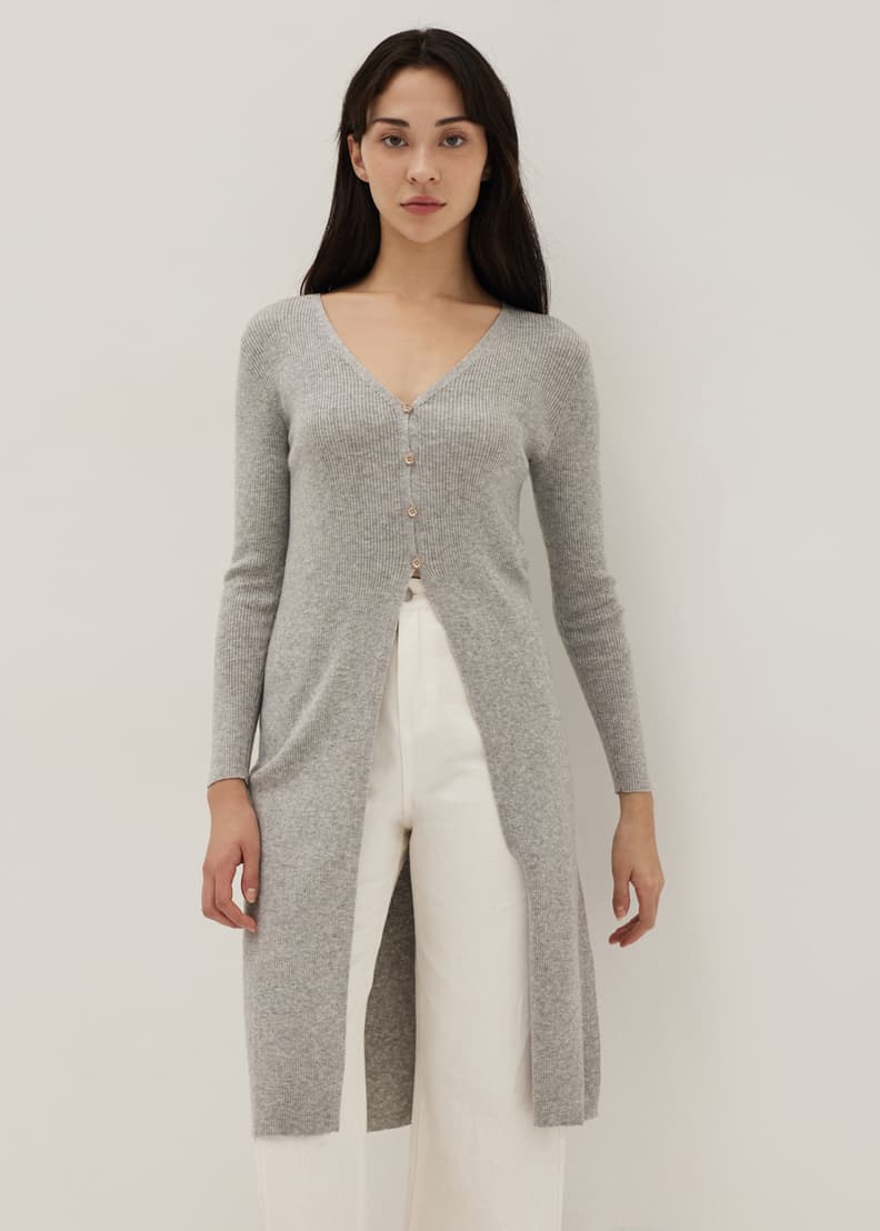 Amaris Long Knit Cardigan