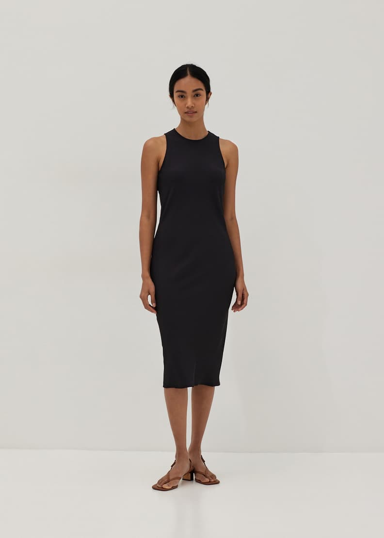 Leonora Back Drape Column Dress | Love, Bonito ID