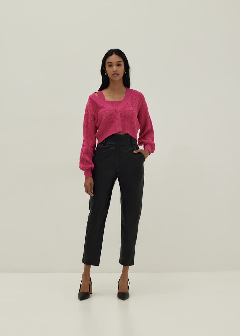 Fuschia cardigan best sale