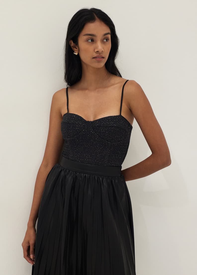 Buy Jaclyn Lace Scallop Peplum Camisole @ Love, Bonito Singapore, Shop  Women's Fashion Online