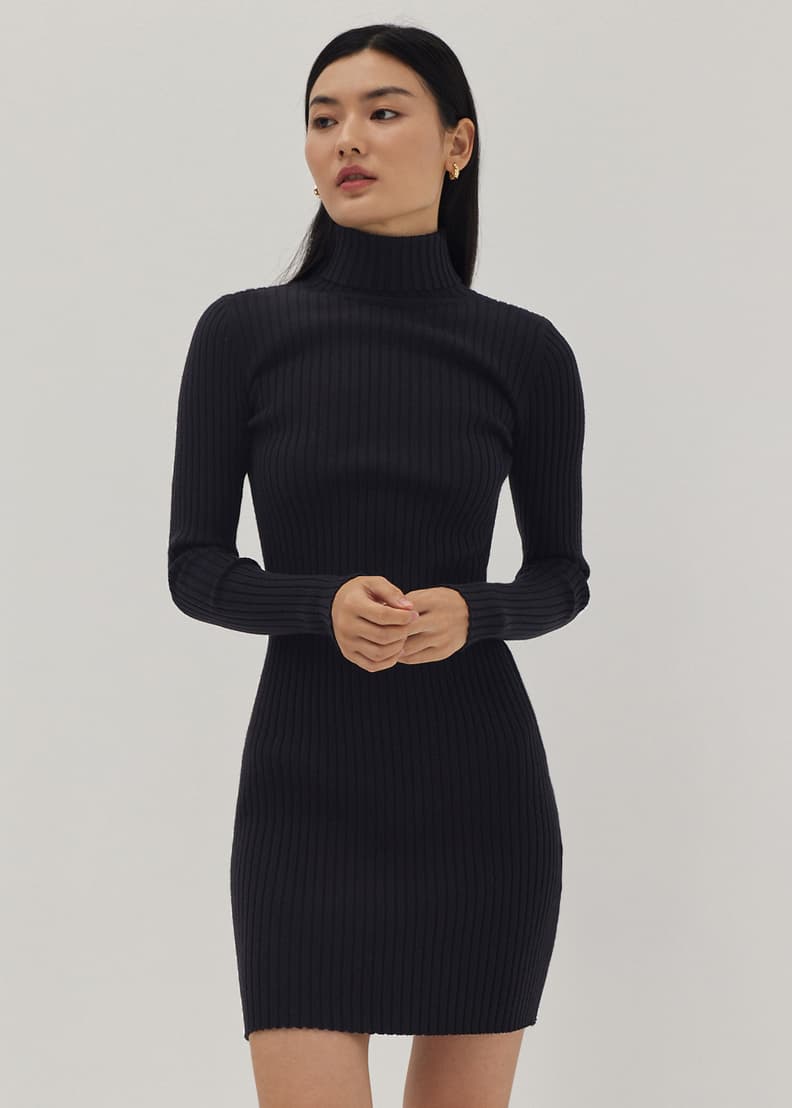 Buy Shaina Knit Bodycon Dress Love Bonito Singapore Shop