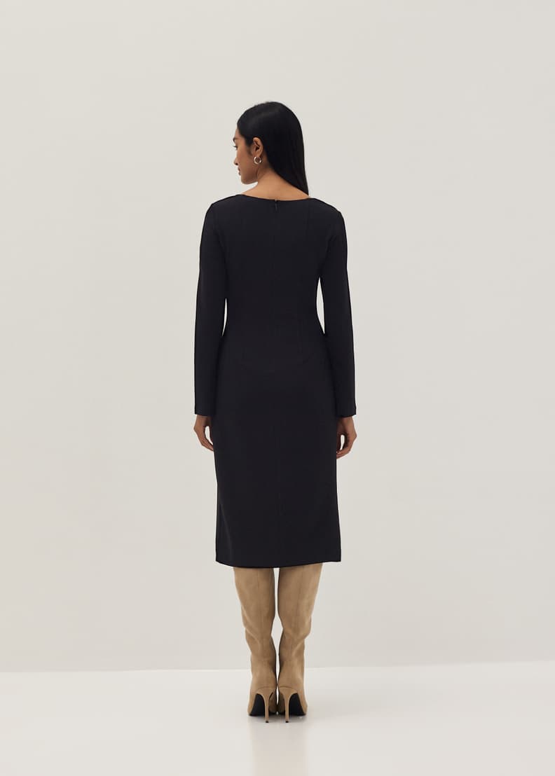 Ylona Bustier Midi Dress | Love, Bonito INTL
