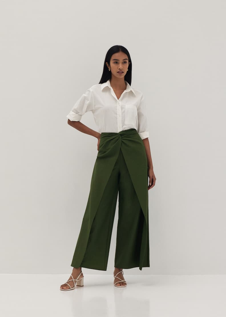 Fancy wide leg pants cheap