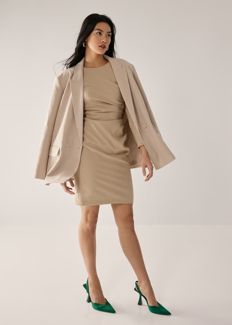 Pencil dress outlet with blazer