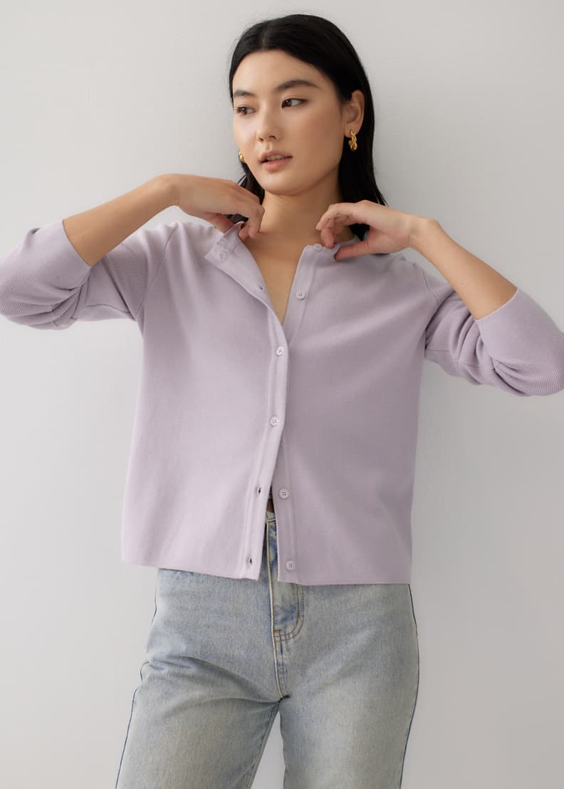 Buy Gretchen Button Down Knit Cardigan Love Bonito Malaysia