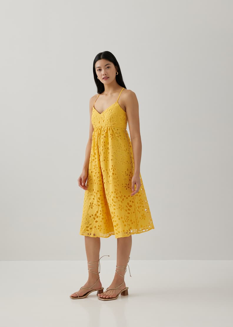 Crochet back dress clearance