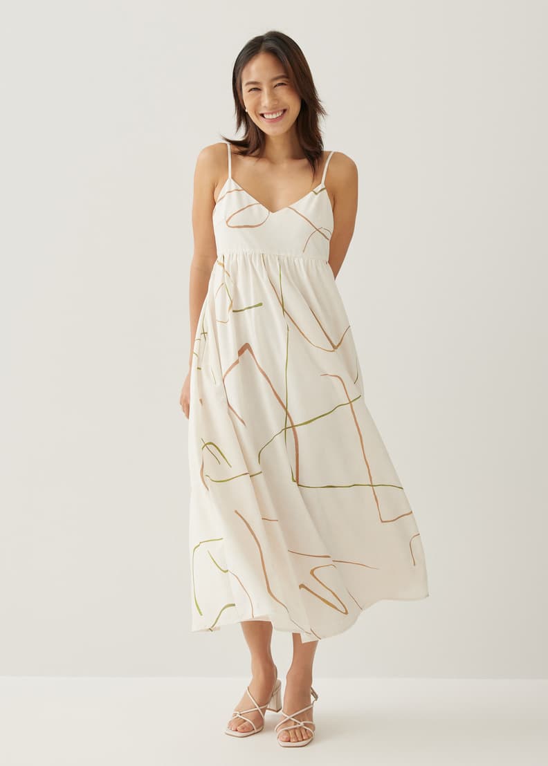 Babydoll clearance midi dress