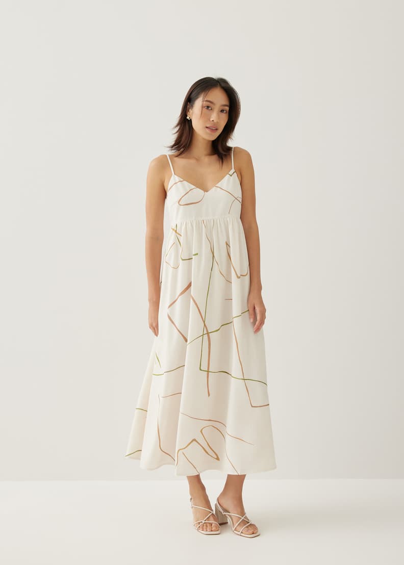 Midi babydoll dress discount