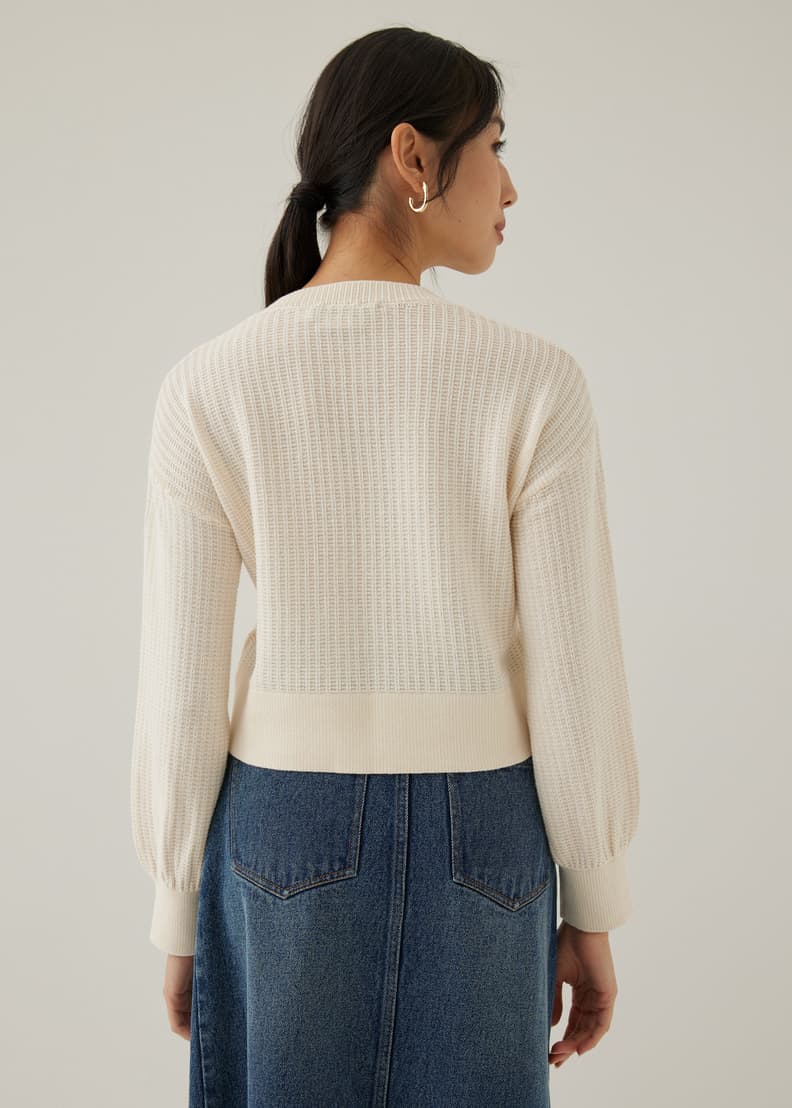Boxy sales knit sweater