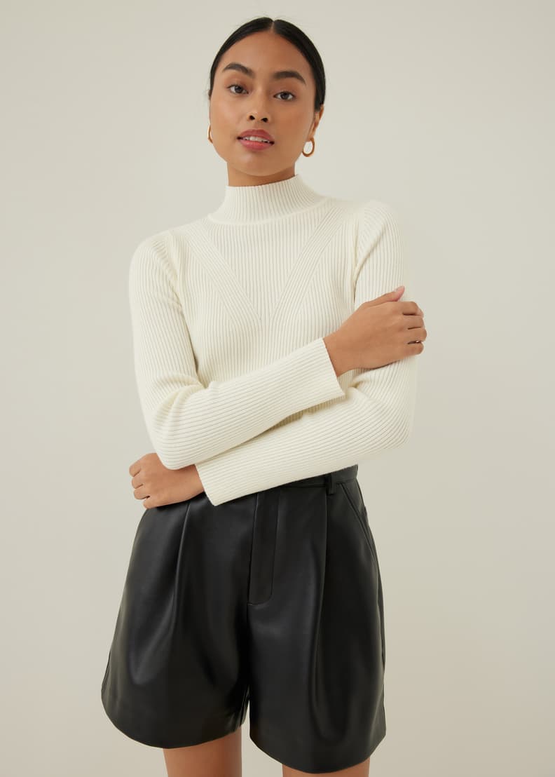 Turtle neck with shorts outlet