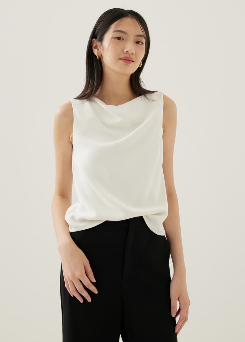 All white hotsell shell tops