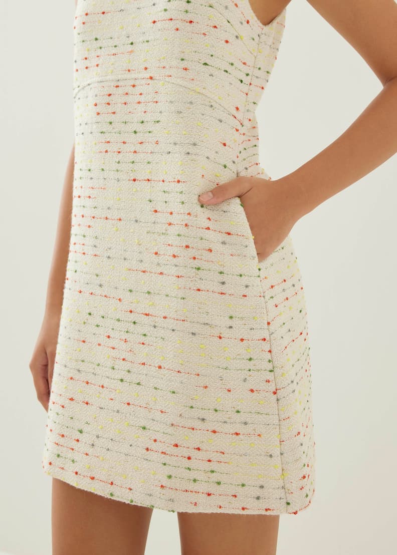 Celena tweed mini clearance dress