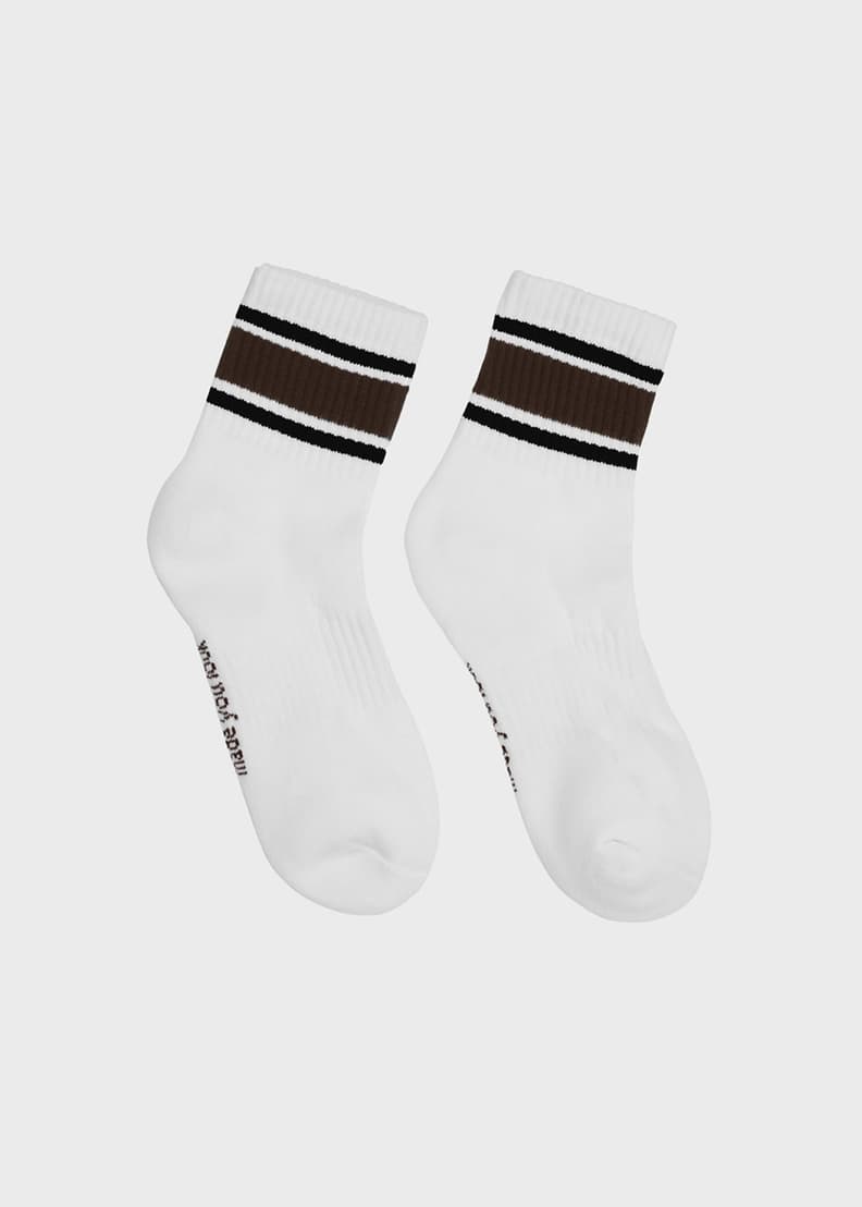 cheak Retro Socks Crew | Love, Bonito US