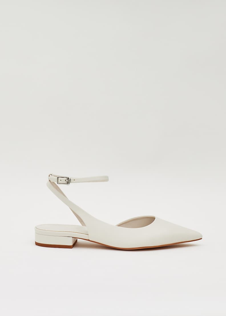 White strap new arrivals mules